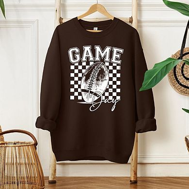 Retro Football Game Day Sweatshirt