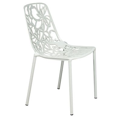 LeisureMod Modern Devon Aluminum Chair