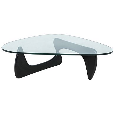 LeisureMod Imperial Triangle Coffee Table