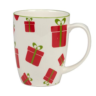 Certified International Set of 6 Holiday Fun Mugs