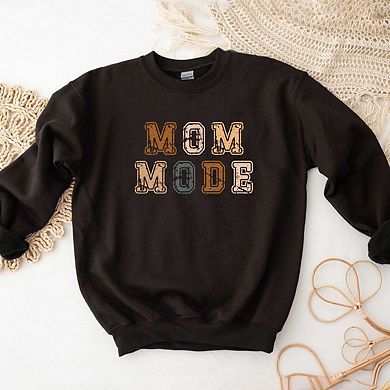 Colorful Mom Mode Stacked Sweatshirt