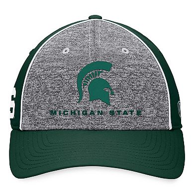 Men's Top of the World Heather Gray Michigan State Spartans Nimble Adjustable Hat