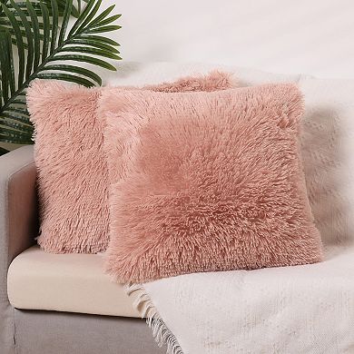 Soft Modern Plush Throw Home Decor Throw Pillowcases 16" x 16"