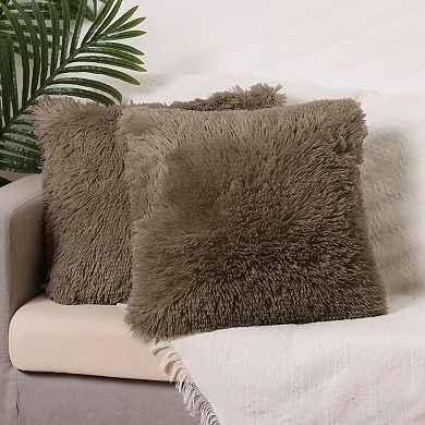 Soft Modern Plush Throw Home Decor Throw Pillowcases 18" x 18"