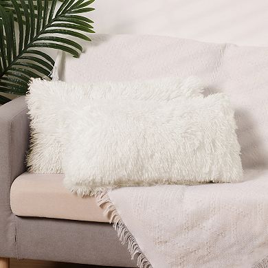 Soft Modern Plush Throw Home Decor Throw Pillowcases 12" x 20"