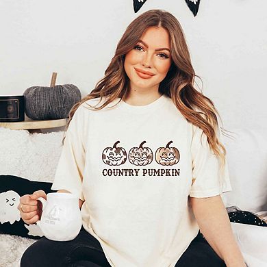 Country Pumpkin Garment Dyed Tees