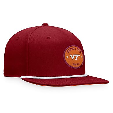 Men's Top of the World Maroon Virginia Tech Hokies Bank Hat