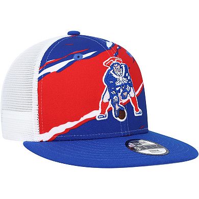 Youth New Era Royal New England Patriots Tear 9FIFTY Snapback Hat