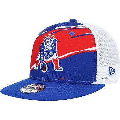 Youth New Era Royal New England Patriots Tear 9FIFTY Snapback Hat
