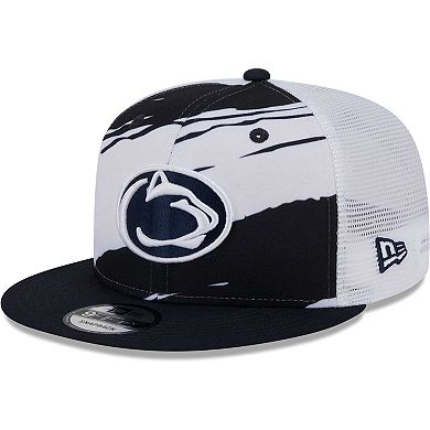 Men's New Era Navy Penn State Nittany Lions Tear Trucker 9FIFTY Snapback Hat
