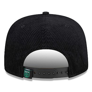 Men's New Era Black Austin FC Corduroy Golfer Adjustable Hat