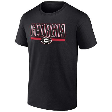 Men's Profile Black Georgia Bulldogs Big & Tall Team T-Shirt