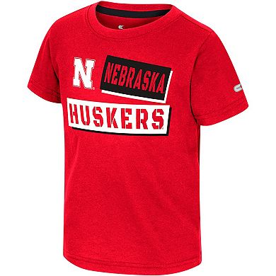 Toddler Colosseum Scarlet Nebraska Huskers No Vacancy T-Shirt