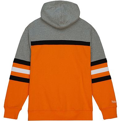 Men's Mitchell & Ness  Orange Tennessee Volunteers Head Coach Pullover Hoodie