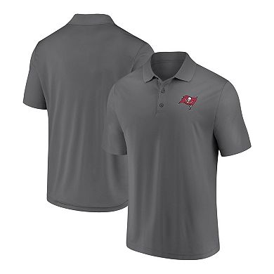 Men's Fanatics Branded Pewter Tampa Bay Buccaneers Component Polo