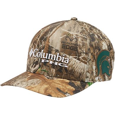 Unisex Columbia Realtree Camo Michigan State Spartans Mossy Oak Bottomland Flex Hat
