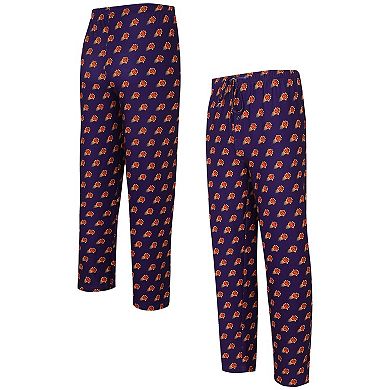 Men's Concepts Sport Purple Phoenix Suns Allover Logo Print Gauge Sleep Pants