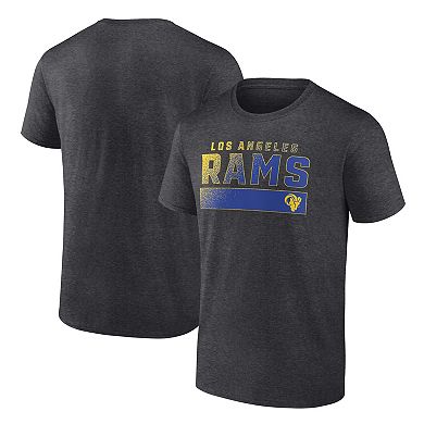 Men's Fanatics Branded  Charcoal Los Angeles Rams T-Shirt