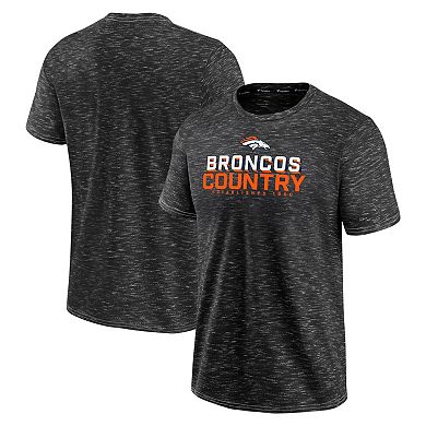 Men's Fanatics Branded Charcoal Denver Broncos Component T-Shirt