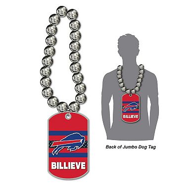 MOJO Buffalo Bills Jumbo Dog Tag Necklace