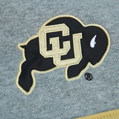 Men's Mitchell & Ness  Black Colorado Buffaloes Head Coach Pullover Hoodie