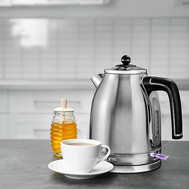 Ovente 1.7 Liter Electric Tea Kettle Stainless Steel