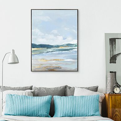 Master Piece Coastal Blue Mountains II Canvas Wall Art