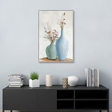 Masterpiece Spring Bouquet Vase II by Aria K Canvas Art Print