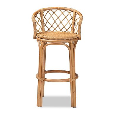 bali & pari Orchard Rattan Bar Stool