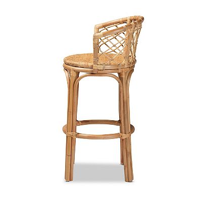 bali & pari Orchard Rattan Bar Stool