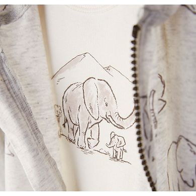Baby Carter's 3-Piece Elephant Little Jacket Set