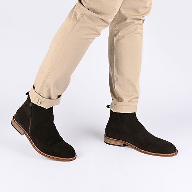 Thomas & Vine Rami Men's Tru Comfort Foam Plain Toe Zip Boots