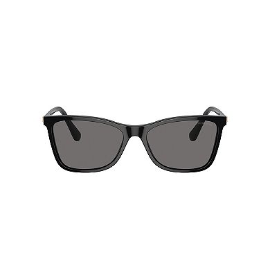 Women's Swarovski 0SK6004 55mm Polarized Rectangle Sunglasses