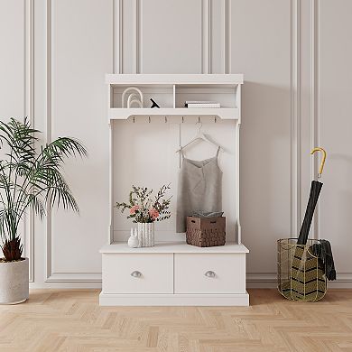 Open Wardrobe with two drawers