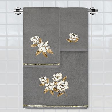 Linum Home Textiles Maggie 2-piece Embellished Bath Towel Set