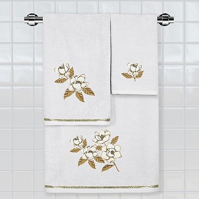 Linum Home Textiles Maggie 2-piece Embellished Fingertip Towel Set