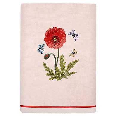 Linum Home Textiles Polly 2-piece Embellished Floral Hand Towels Set