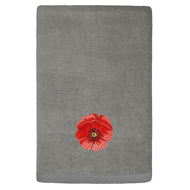 Linum Home Textiles Polly 2-piece Embellished Floral Fingertip Towels Set