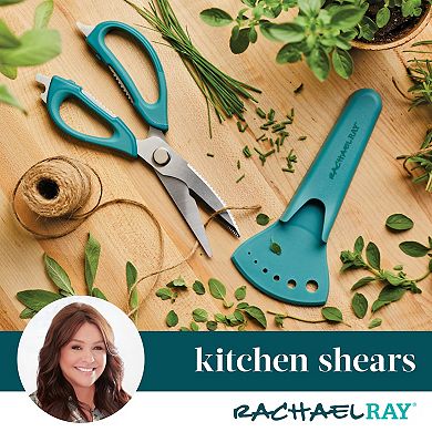 Rachael Ray® Professional Multi Shear Kitchen Scissors with Herb Stripper and Sheath