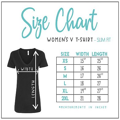 LOVE - Women's Word Art V-Neck T-Shirt