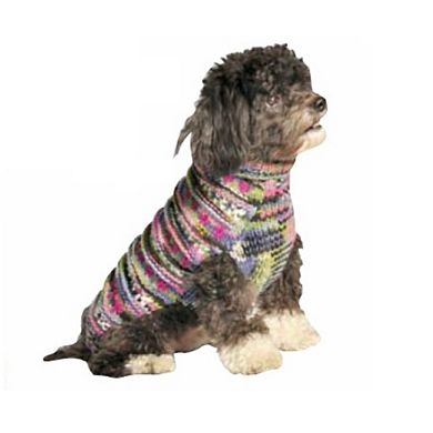 Chilly Dog Purple Woodstock Dog Sweater