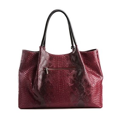 Naomi Vegan Leather Tote Bag