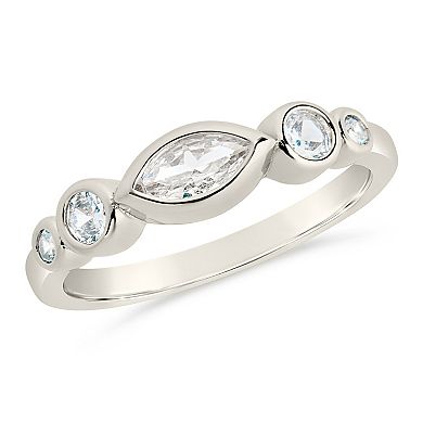 MC Collective Triple Oval Cubic Zirconia Ring