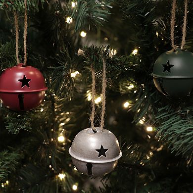 50mm Jingle Bell Ornaments - 12 Pack