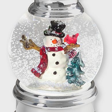 Snowburst™ Christmas Snow Globe Candle Holder