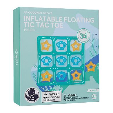 Coconut Grove Inflatable Floating Tic Tac Toe - Reef Gang