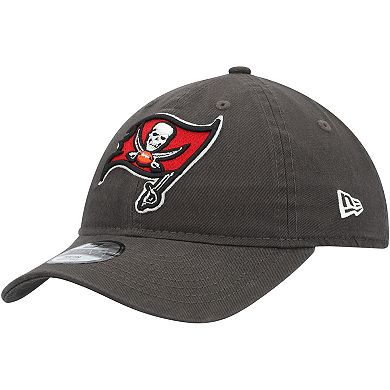 Youth New Era  Pewter Tampa Bay Buccaneers  Main Core Classic 2.0 9TWENTY Adjustable Hat