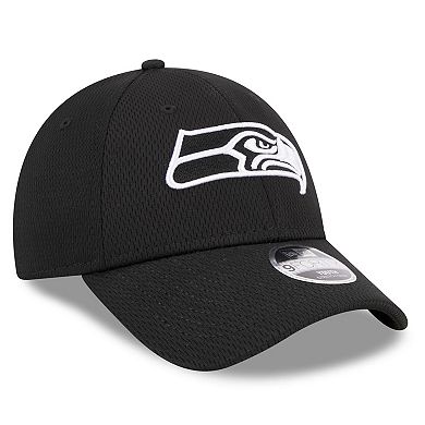 Youth New Era Black Seattle Seahawks  Main B-Dub 9FORTY Adjustable Hat