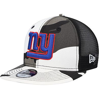 Youth New Era Camo New York Giants Trucker 9FIFTY Snapback Hat
