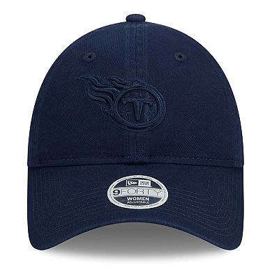 Women's New Era Navy Tennessee Titans Color Pack 9TWENTY Adjustable Hat